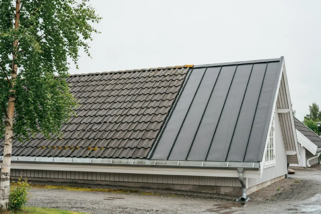 taklutning p villor s p verkar den materialval avvattning och h llbarhet